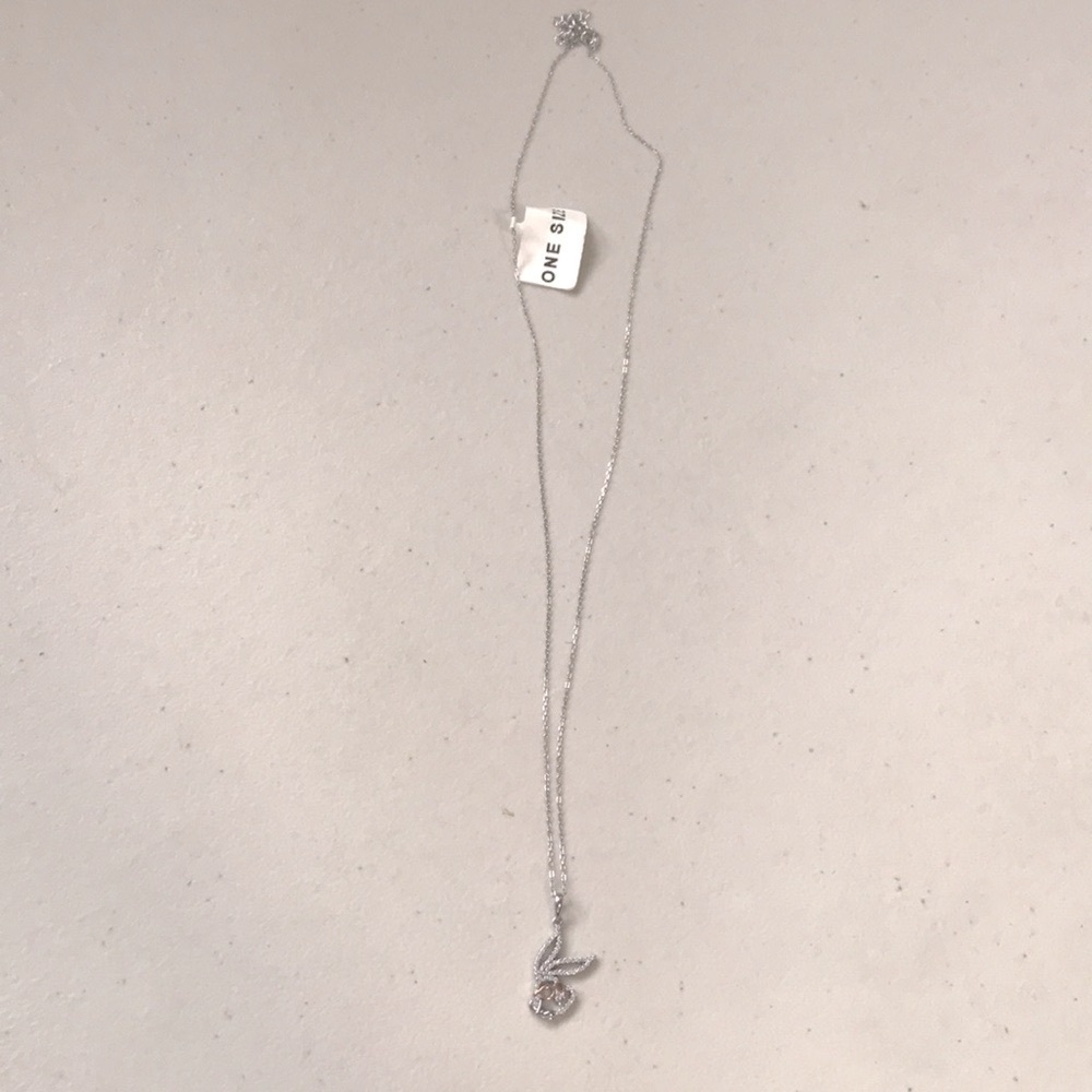 NWT Charmed aroma looney tunes 925 silver bunny necklace - Picture 5 of 5